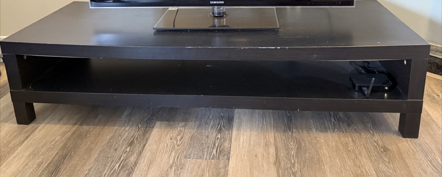 Black TV Stand