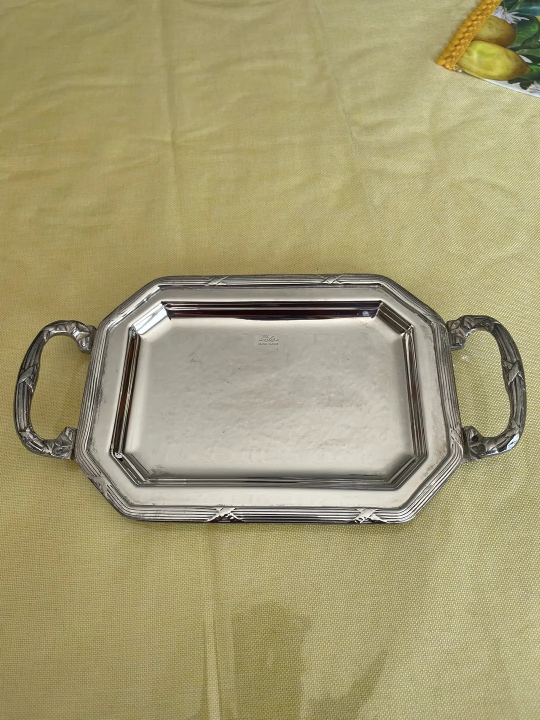 Silver Plated Serving Tray thumbnail