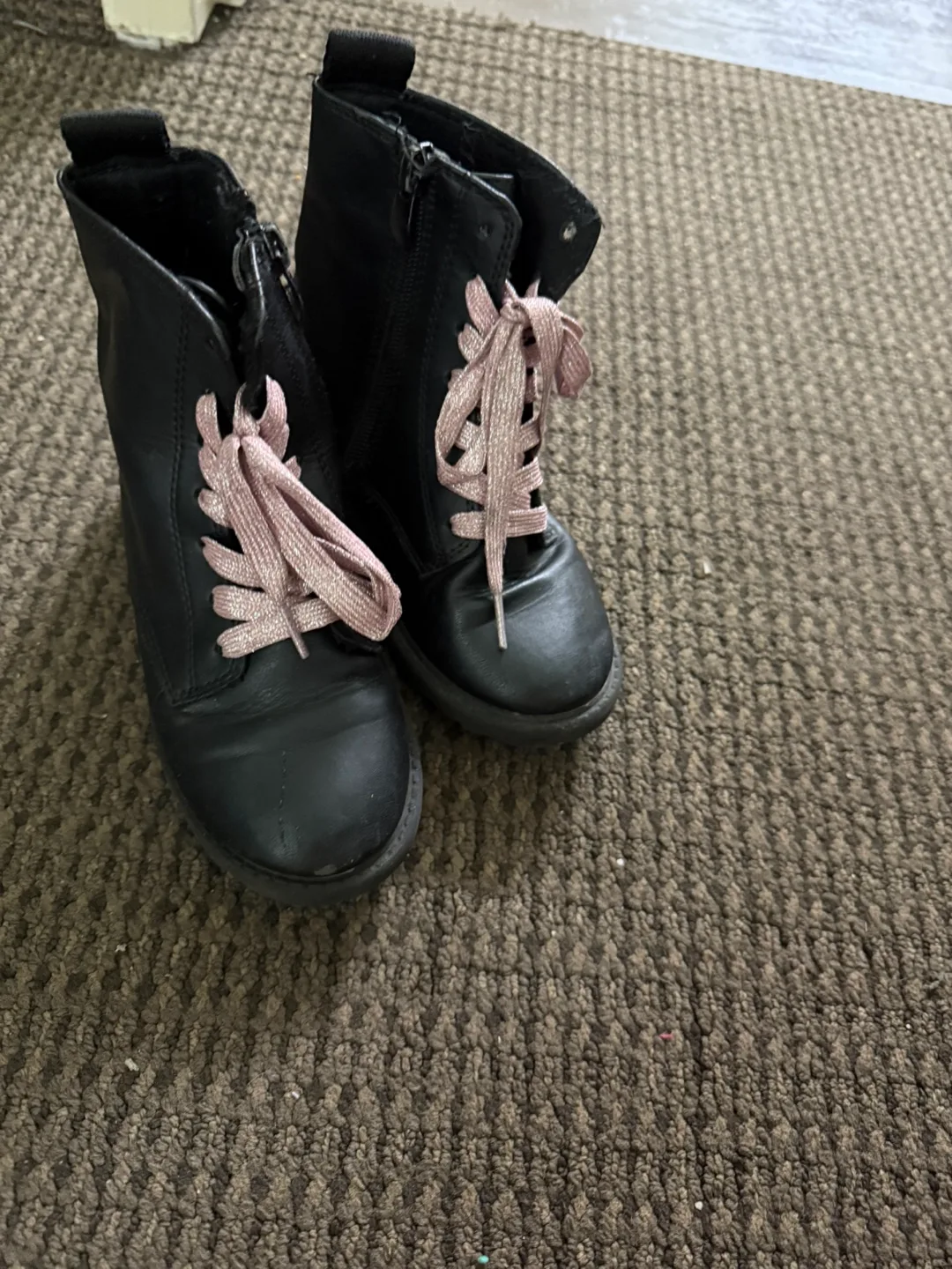 Black Boots Size 11 USA thumbnail