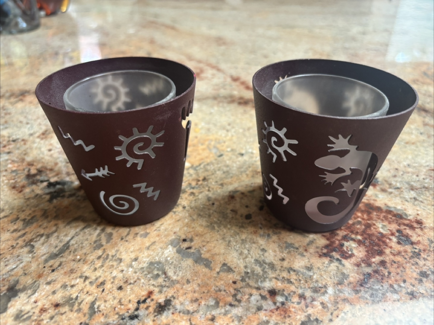 Candle Holders - Southwestern Design