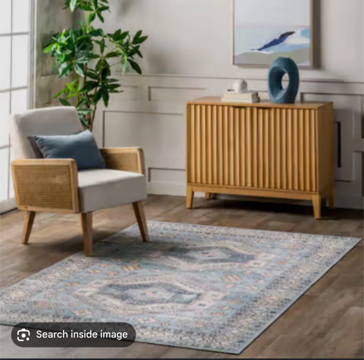 Rain Haven Ria Geometric Washable Rug 8' x 10' image indicator(2)