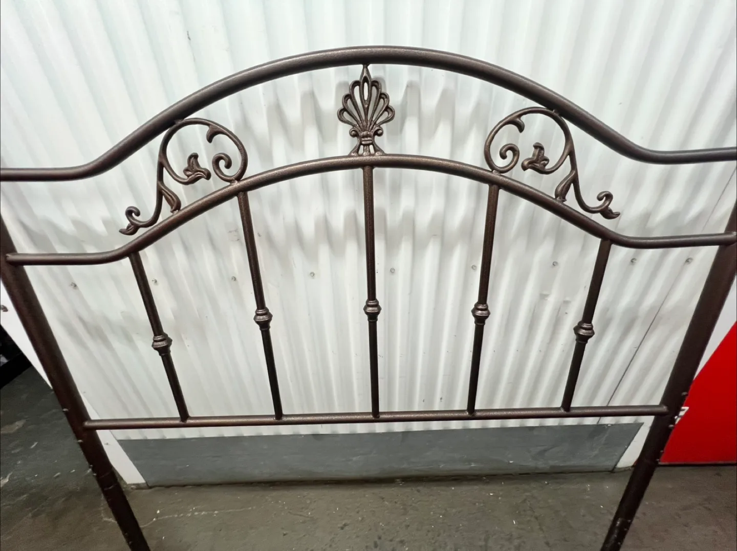 Metal Headboard - Brown thumbnail