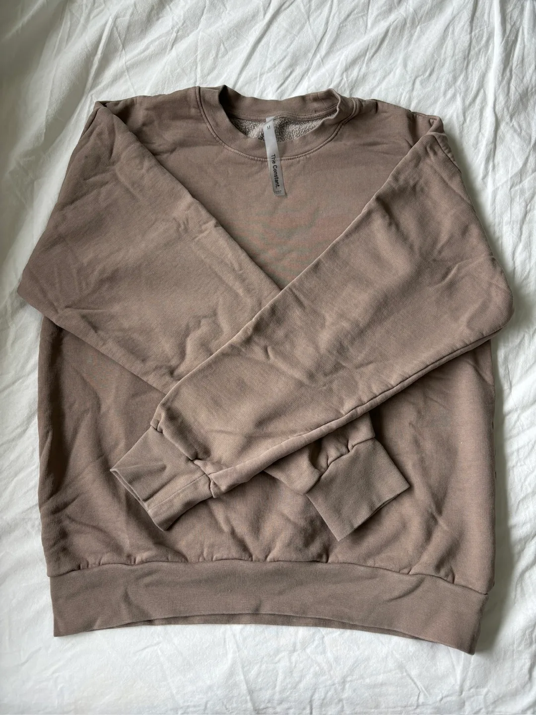 Aritzia The Constant. Brown Crewneck - Size M thumbnail