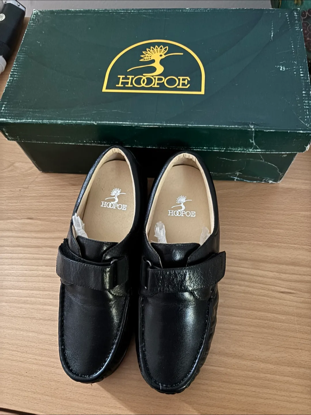 Hoopoe Dolly Black Shoes - Size 5.5 thumbnail