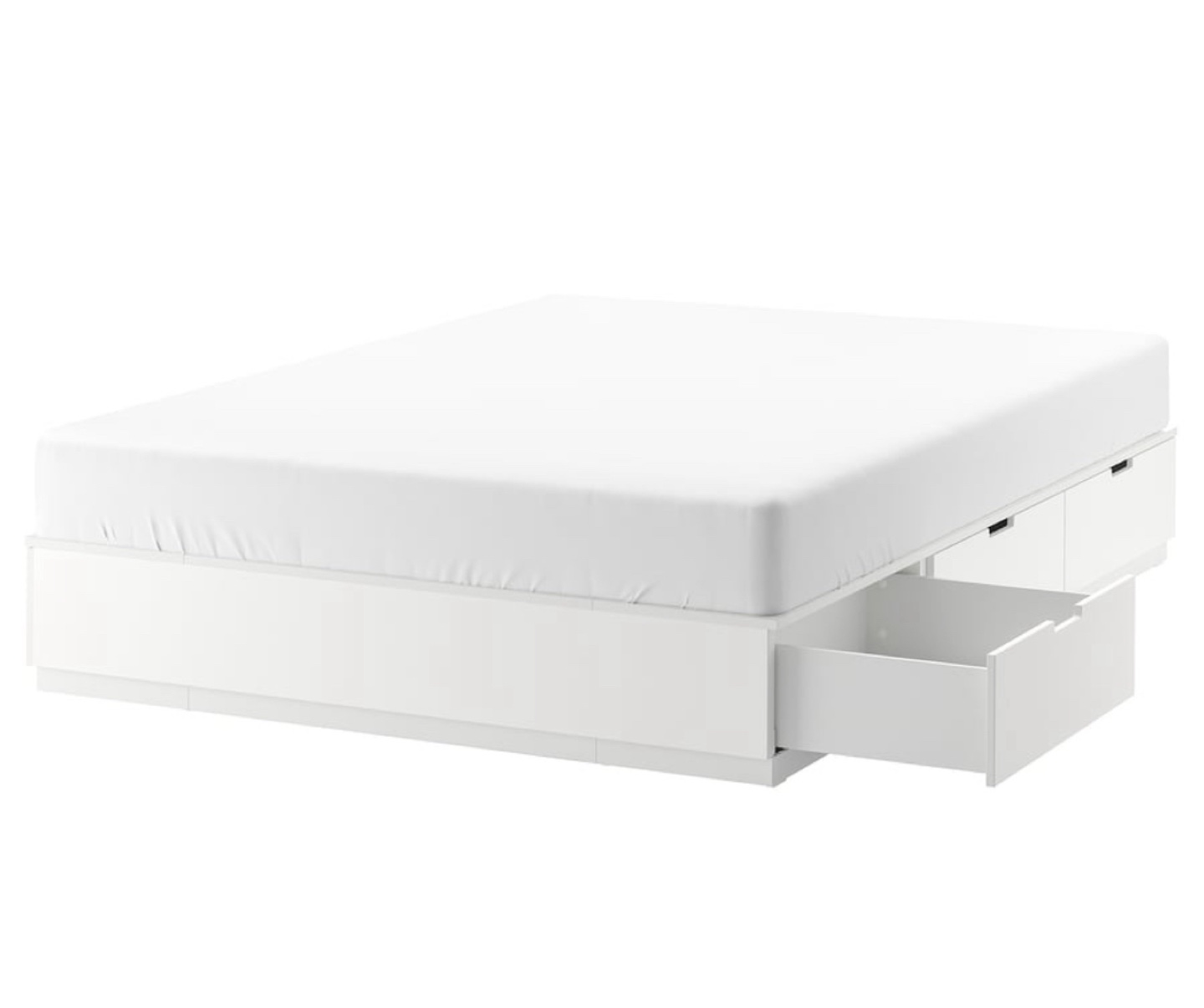 IKEA NORDLI Queen Bed with Storage + Headboard - photo 4