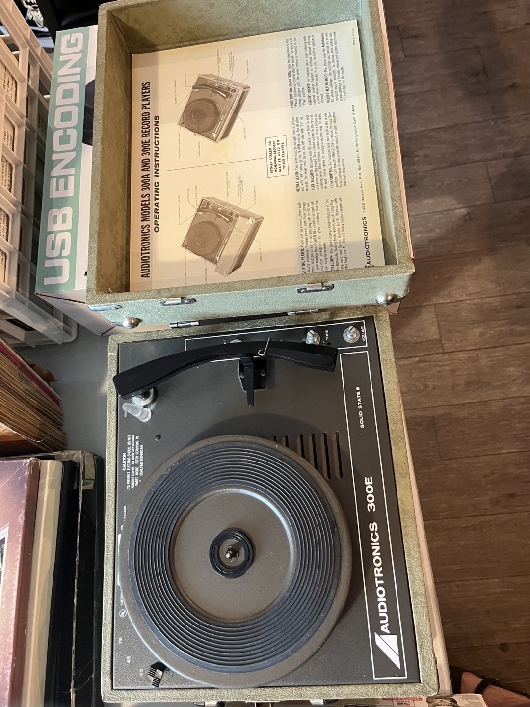 Audiotronics 300E Solid State Record Player