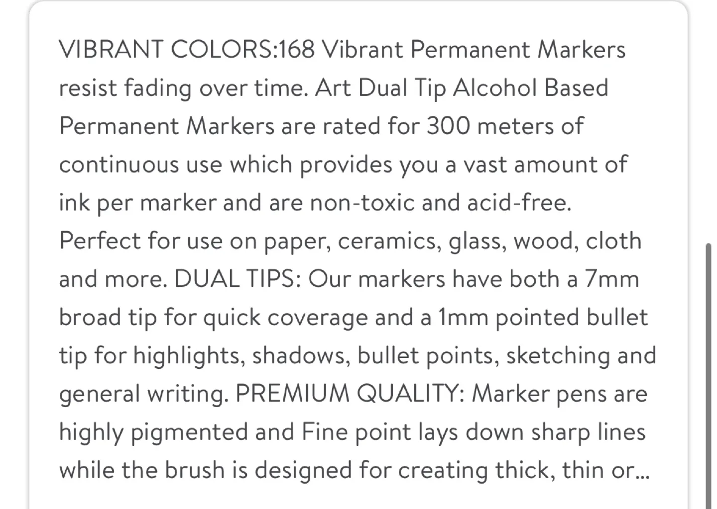 Aedaga/ Touch Alcohol Markers 168 Colors image indicator(4)