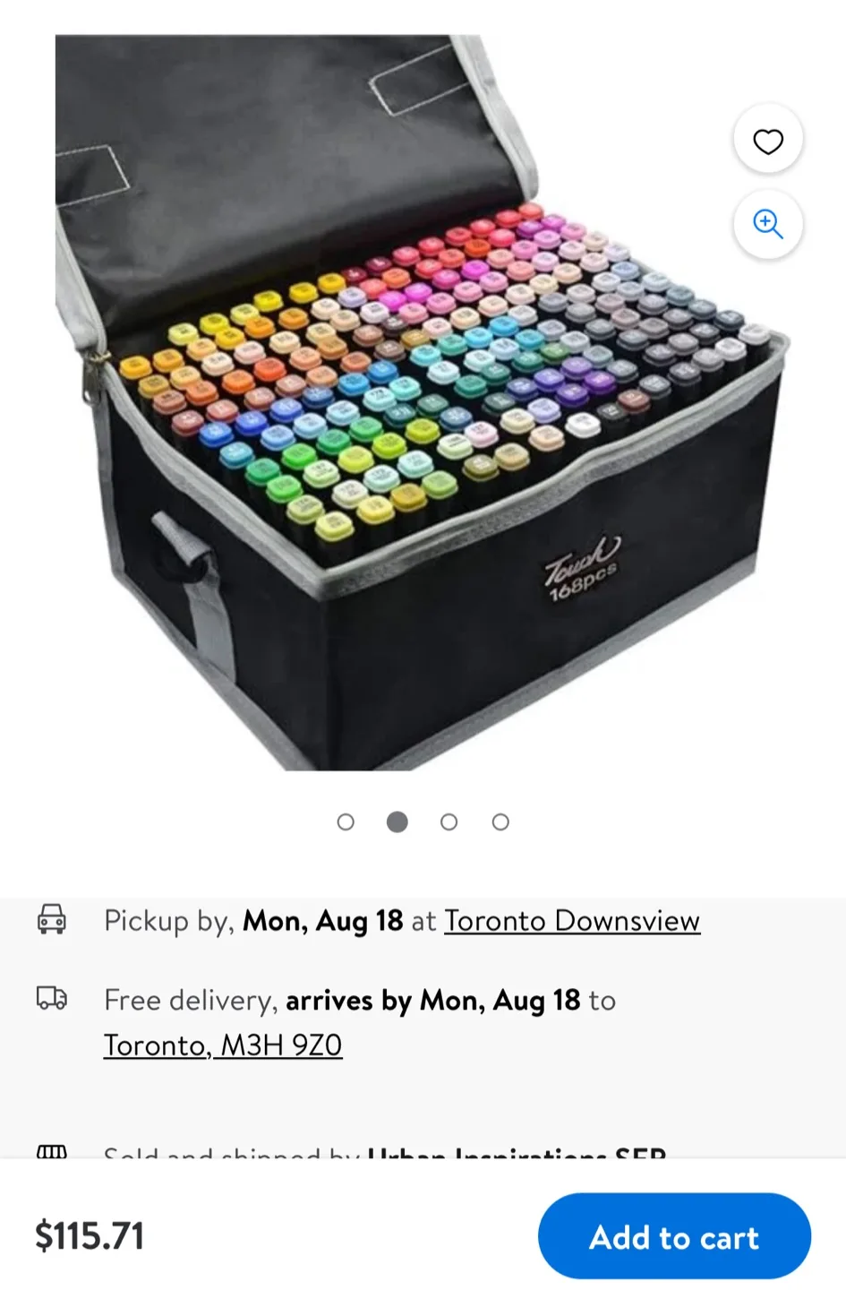 Aedaga/ Touch Alcohol Markers 168 Colors image indicator(3)