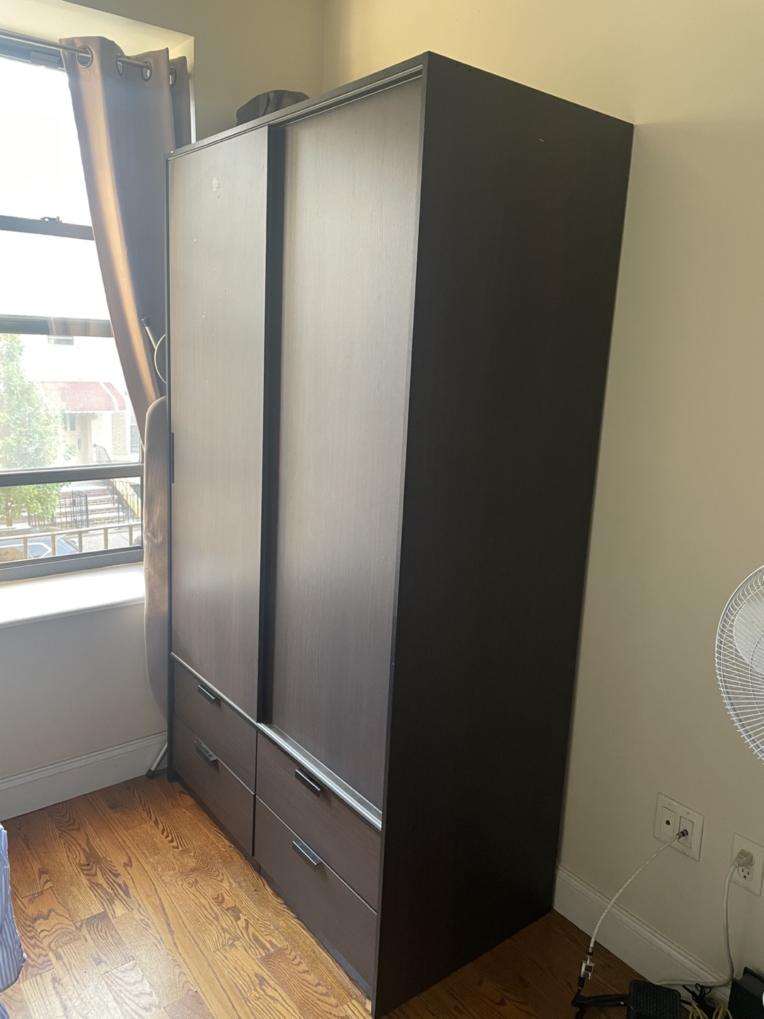 IKEA Trysil Brown Wardrobe - photo 3