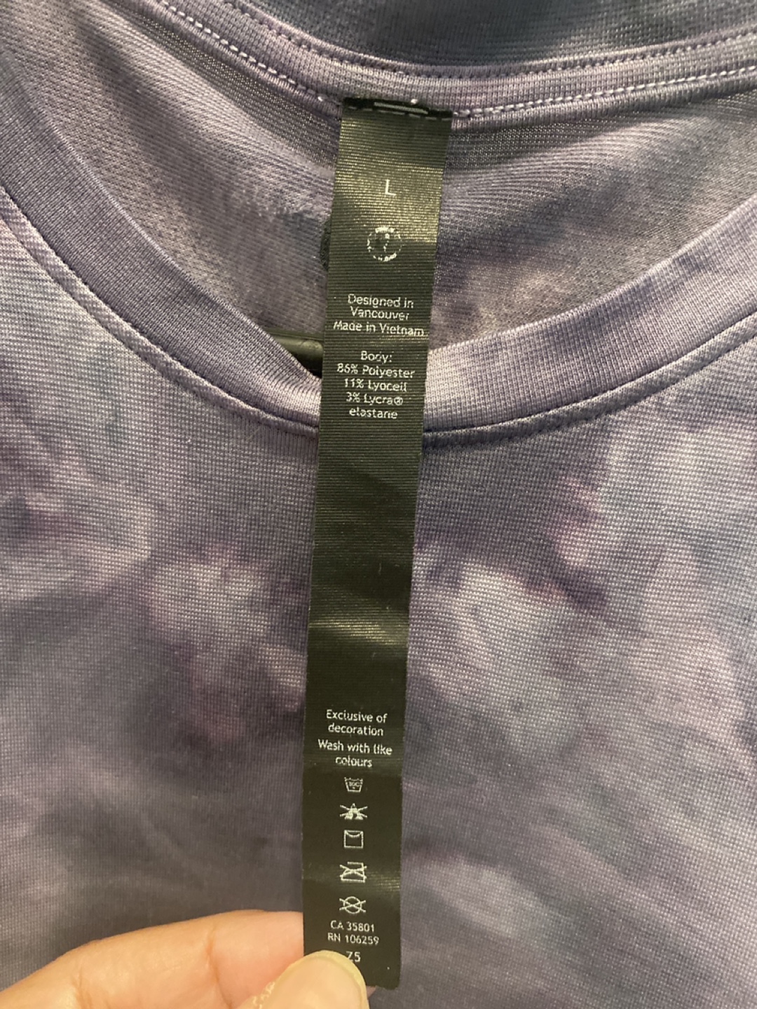 Lululemon T-Shirt, Size L - photo 2