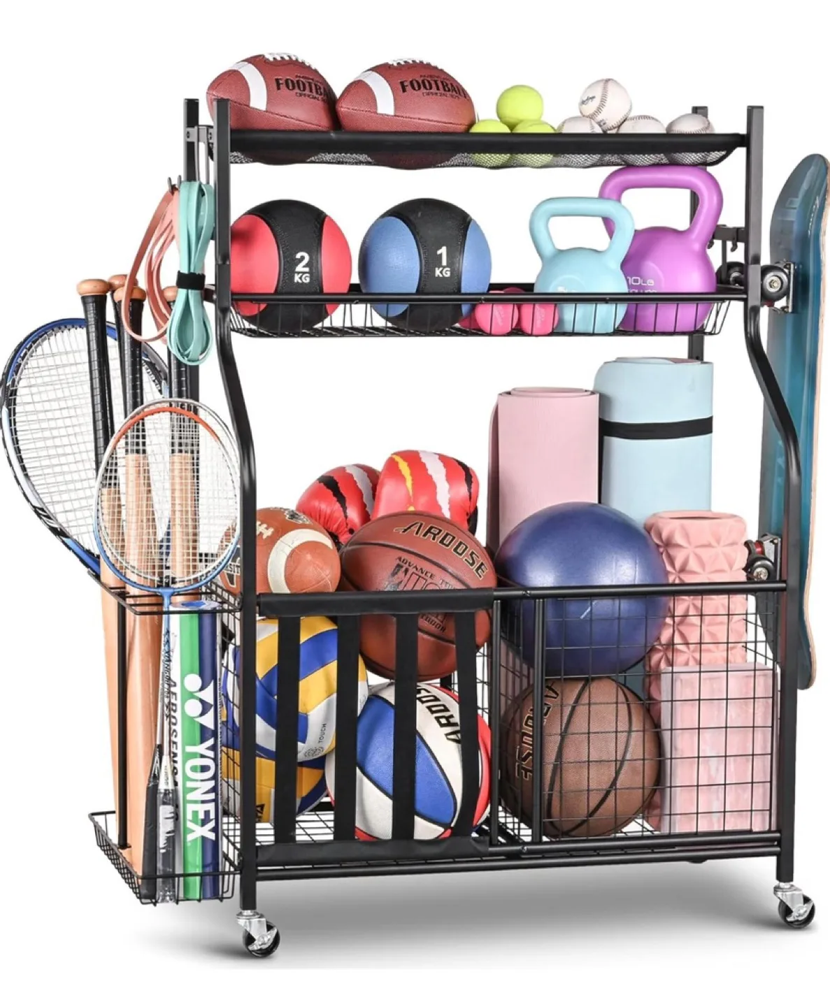 Multipurpose Garage Storage Rack. thumbnail