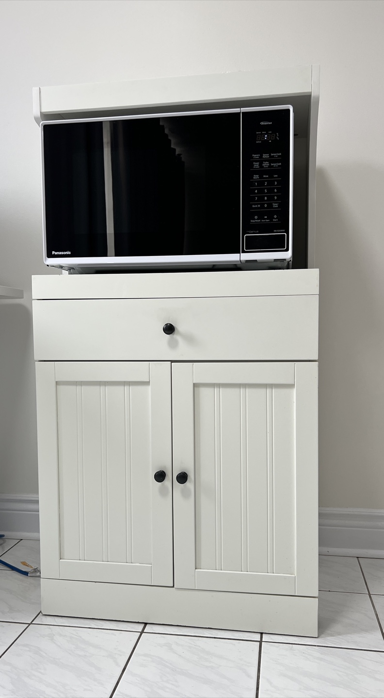 White Cabinet - Moving Sale