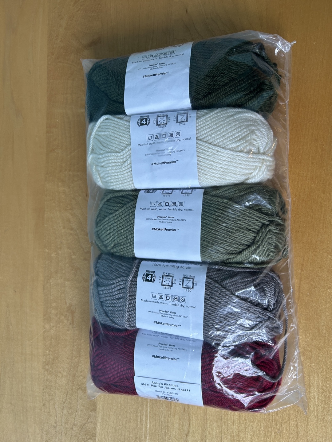 New Premier Anti Pilling Worsted Yarn 100% acrylic