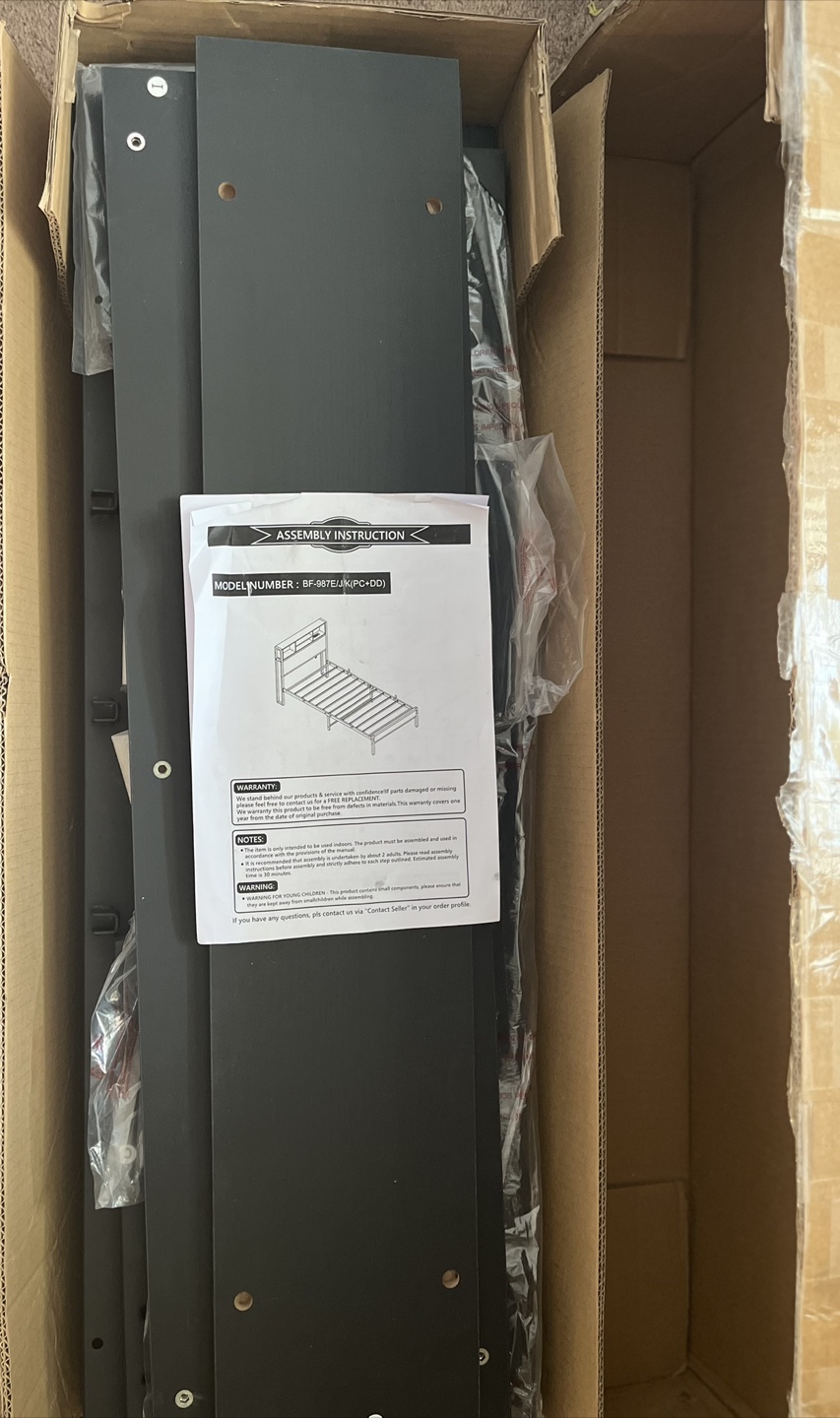 Bed Frame BF-987E/J/K(PC+DD) - New in Box! - photo 2