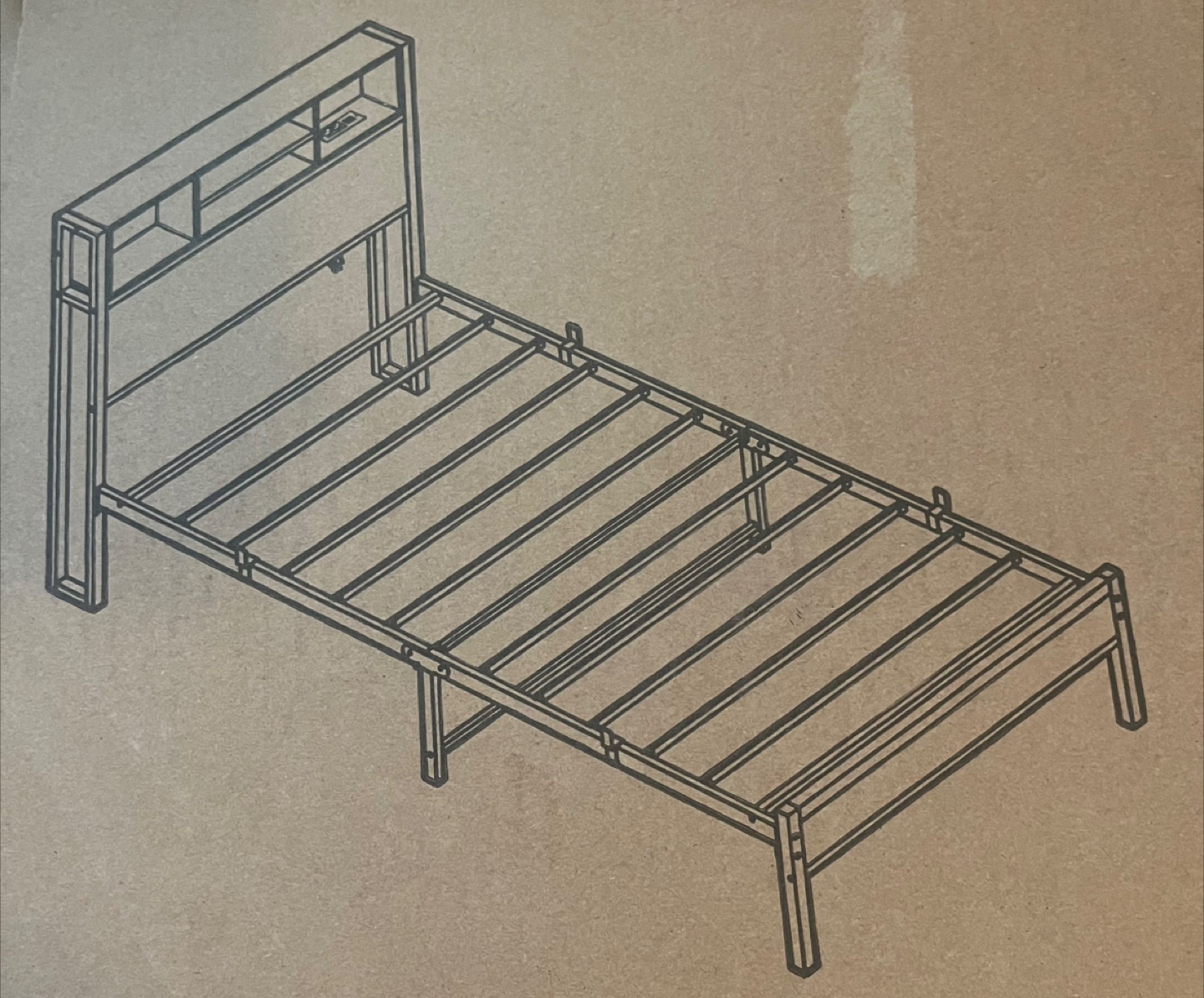 Bed Frame BF-987E/J/K(PC+DD) - New in Box! - photo 4