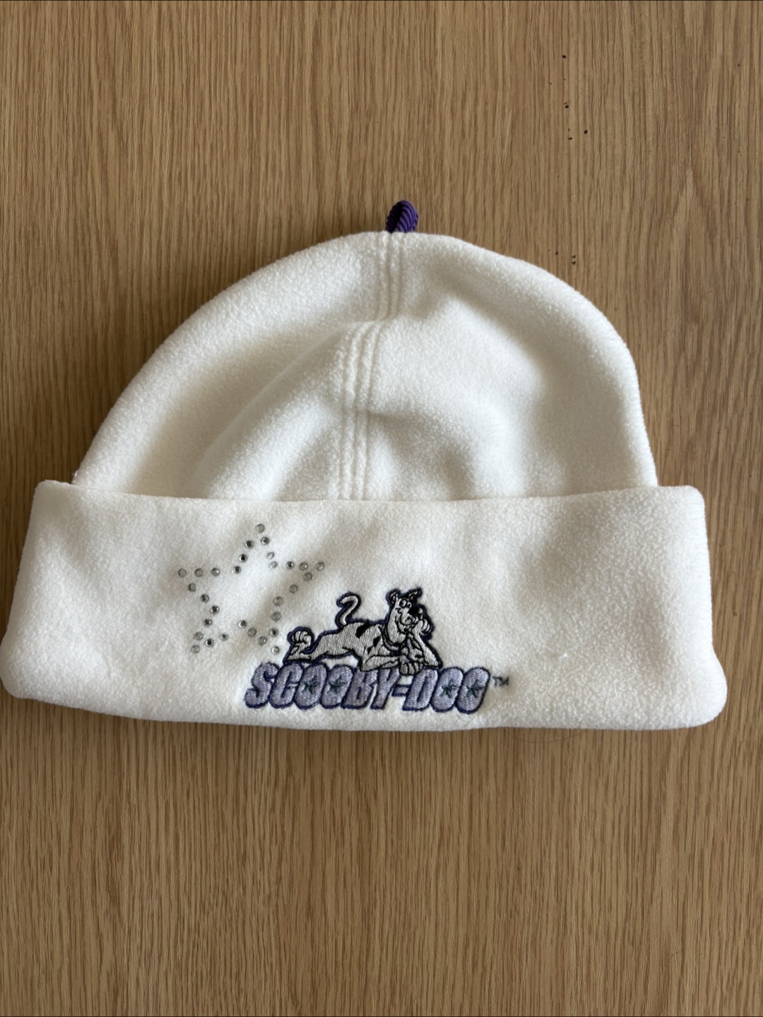 Scooby-Doo White Fleece Toque