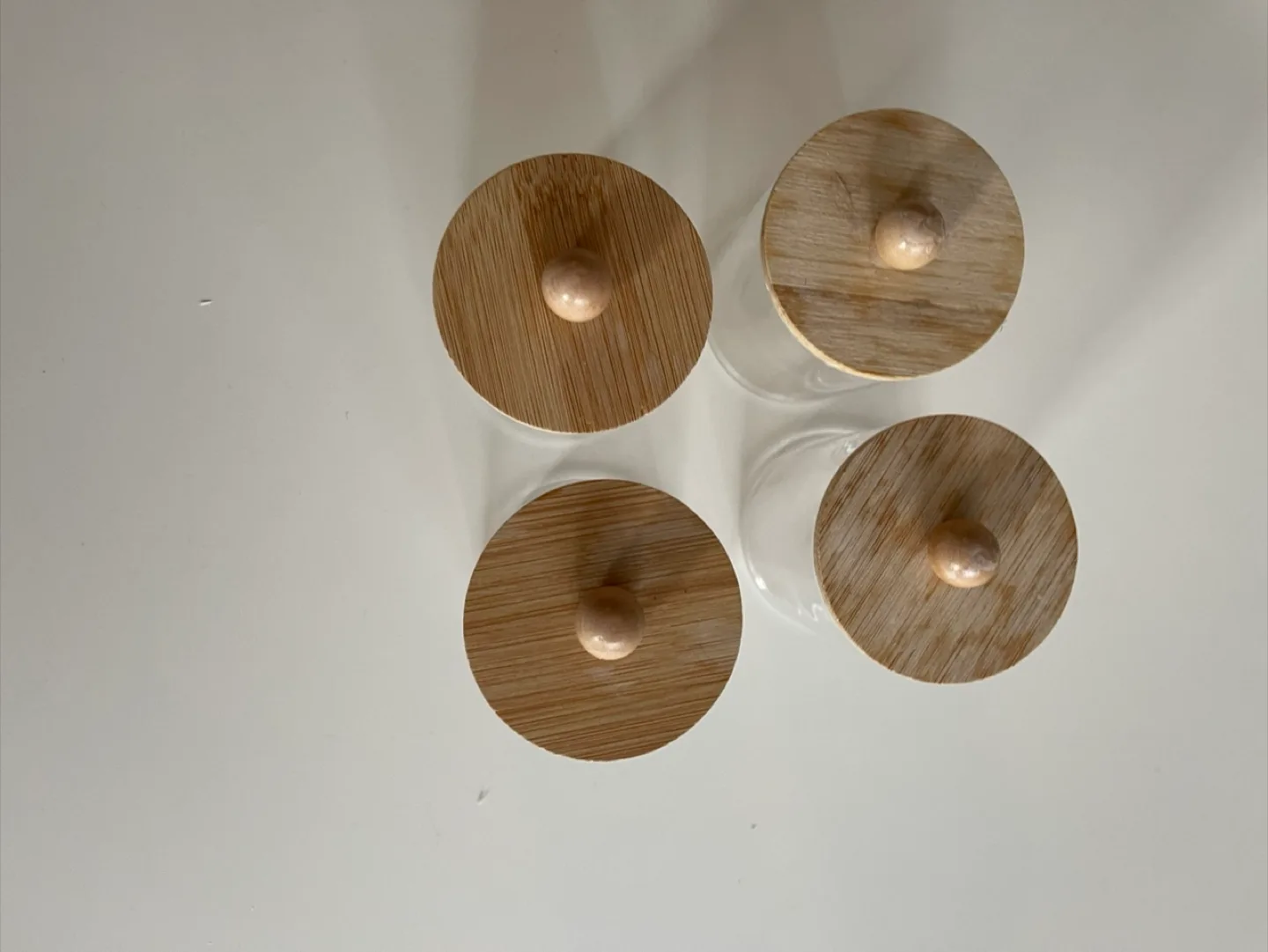 Glass Jars with Bamboo Lids thumbnail