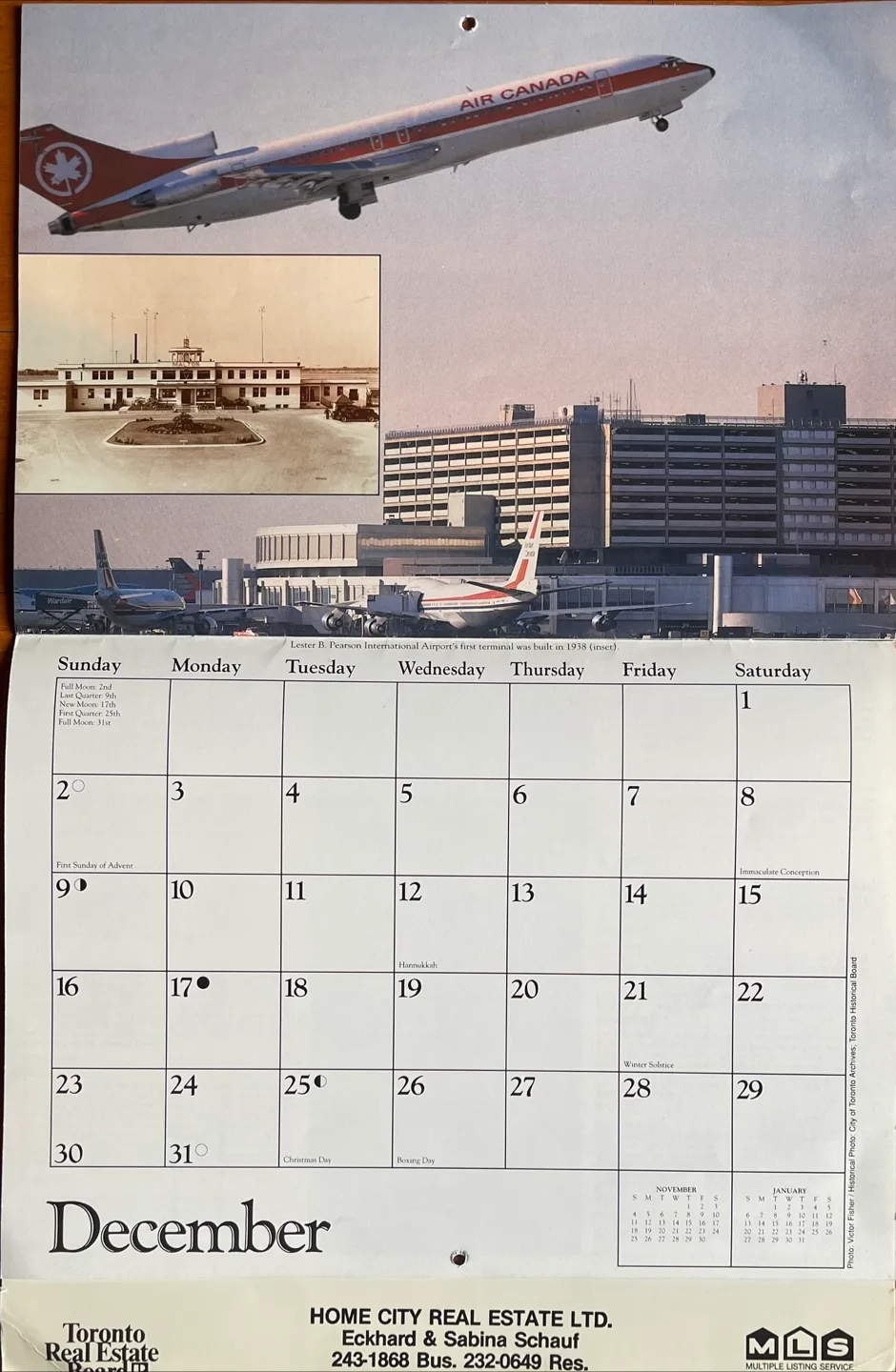 Calendar Toronto of the 90s compared to  1900s image indicator(2)