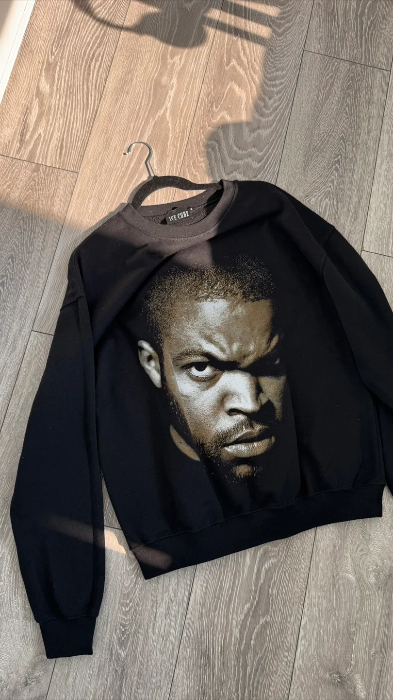 Ice Cube Black Graphic Sweatshirt - Size S thumbnail