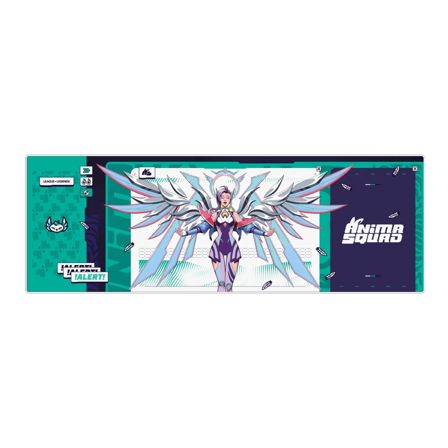 League of Legend - Anima Squad Seraphine MOUSEPAD image indicator(2)