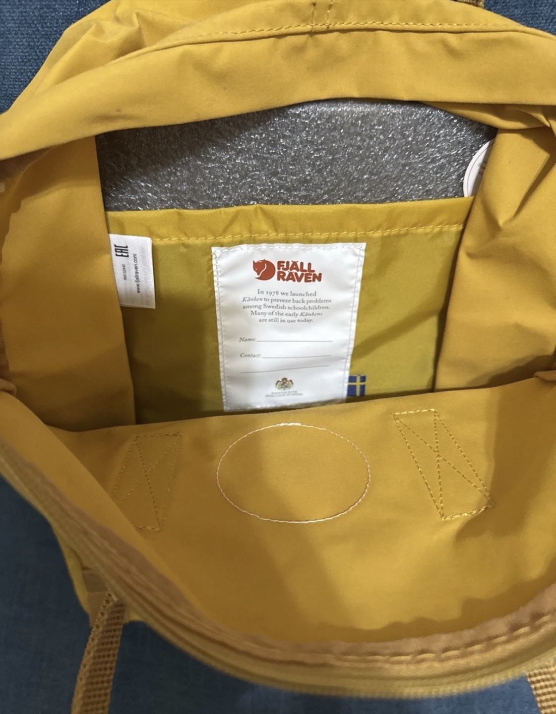 Fjallraven Kanken Backpack - Ochre - photo 4