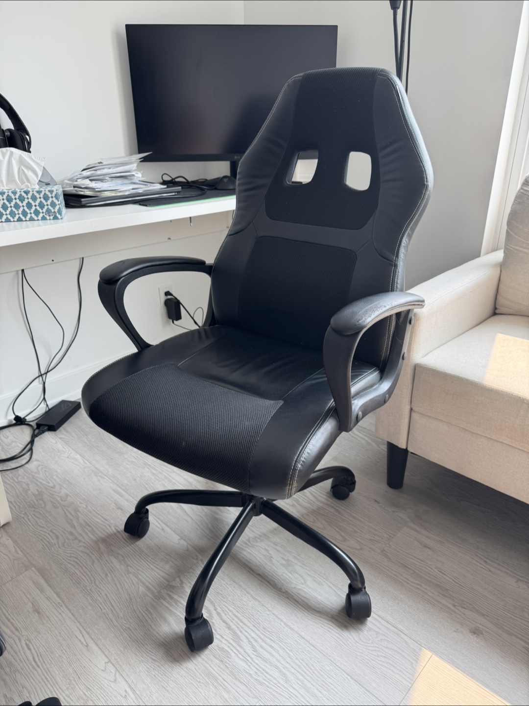 Wayfair Home Office Ergonomic PC & Racing Gaming Chair - photo 2