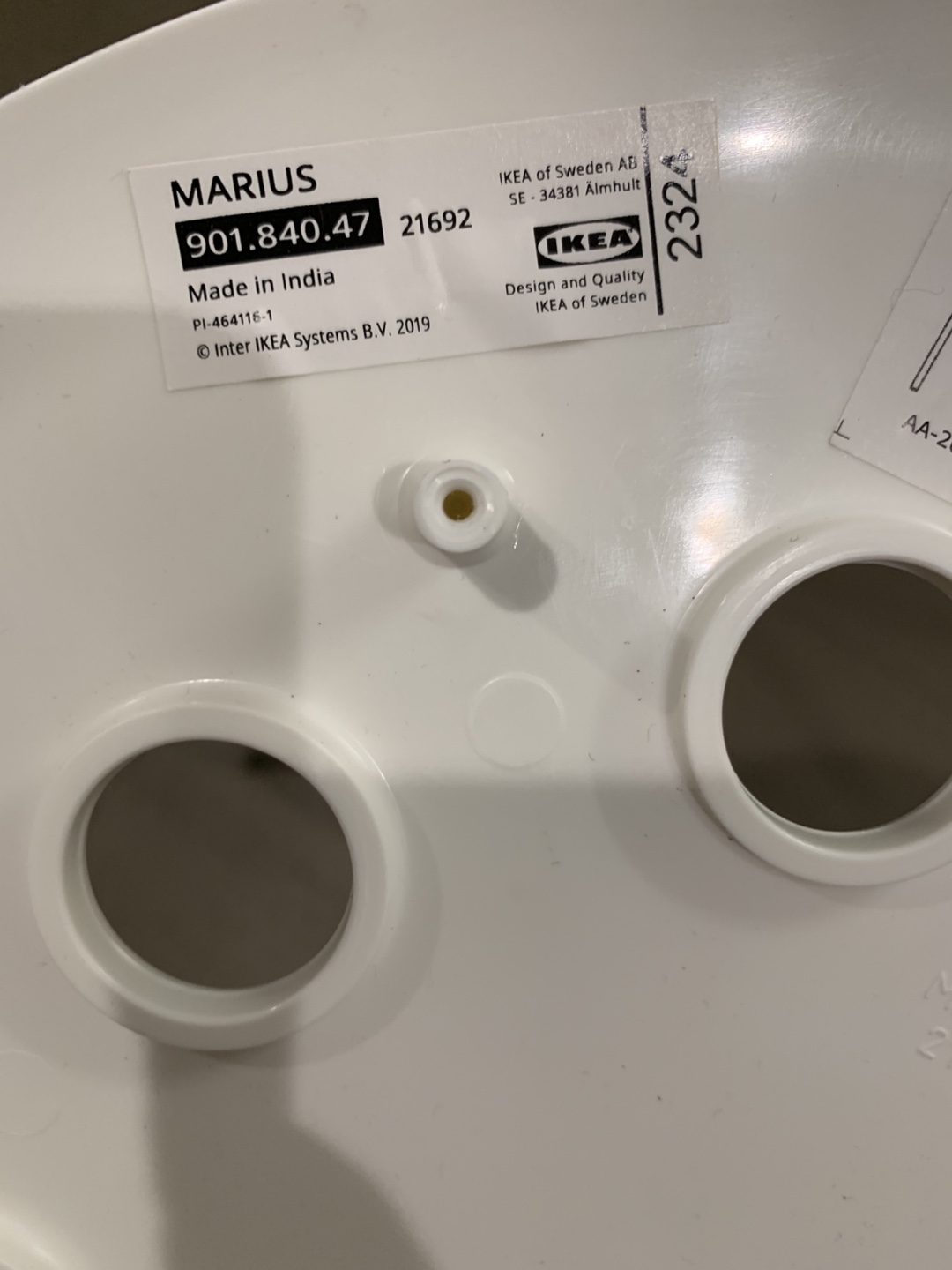 IKEA Marius Stool - White - photo 4