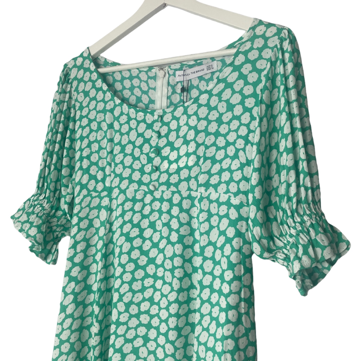 Faithfull The Brand La Barben Mini Dress Floral Size 2 or XS - photo 4