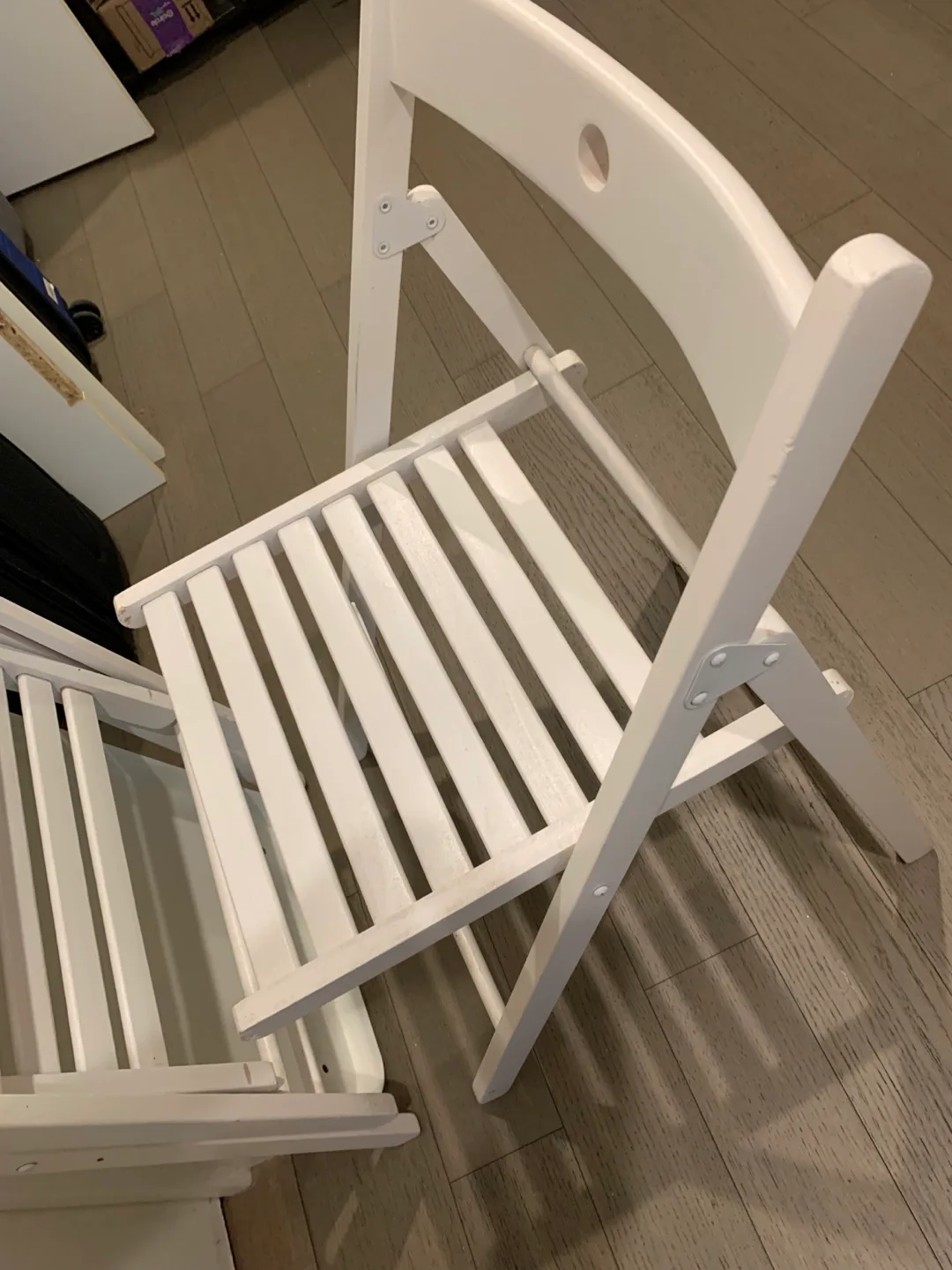IKEA Terje White Folding Chair image indicator(3)