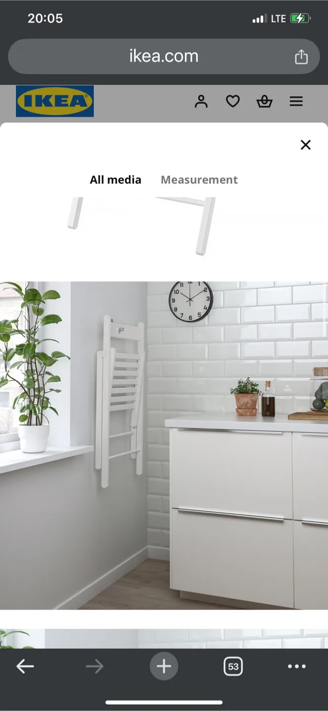 IKEA Terje White Folding Chair image indicator(7)