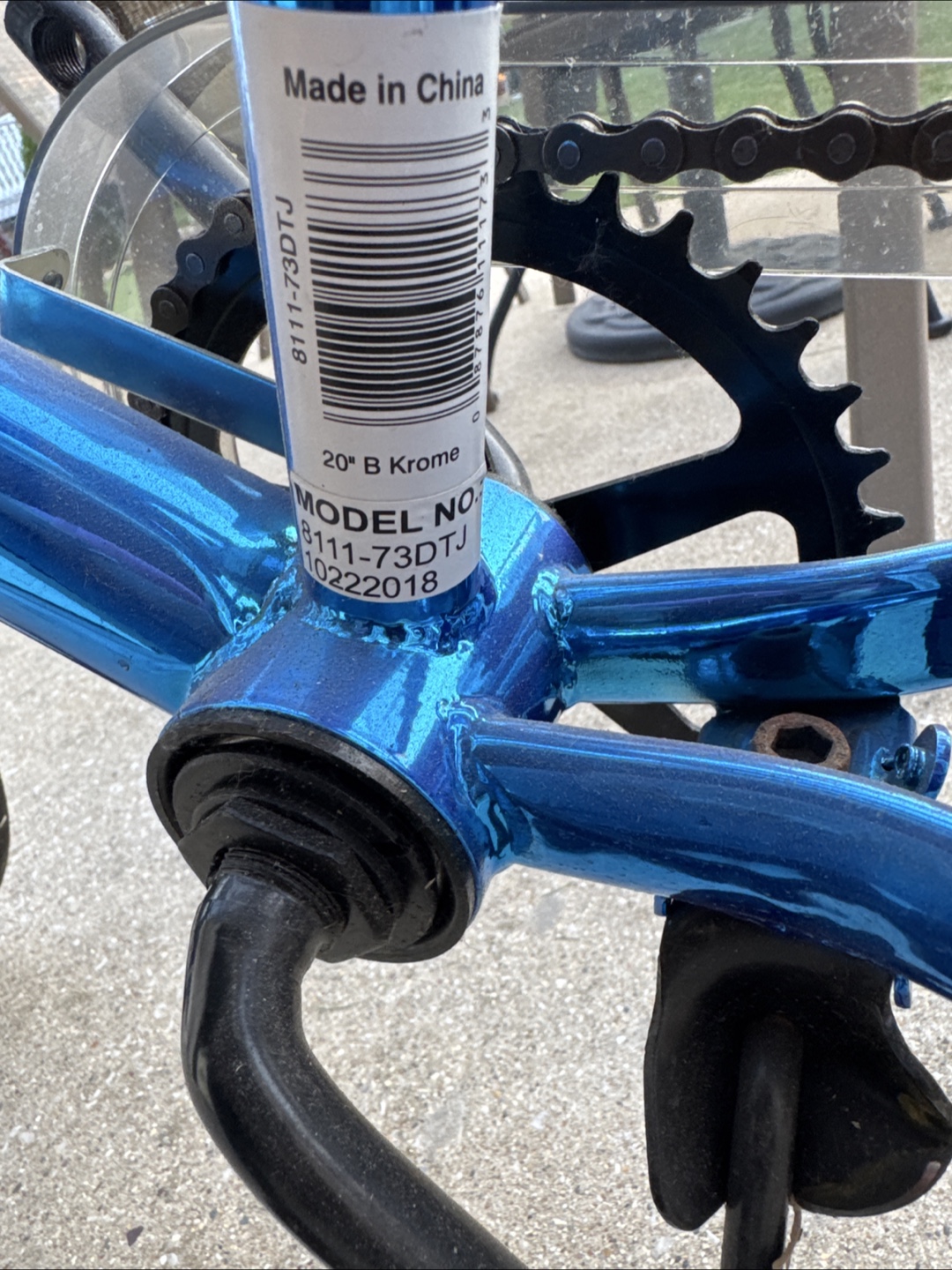 Blue BMX Bike - photo 2