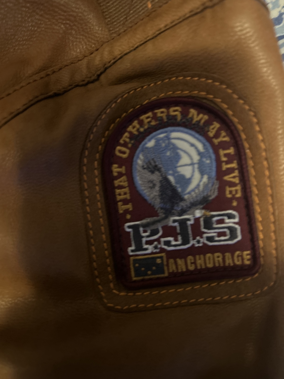 Vintage Parajumpers XXL Brown Leather Jacket - photo 4