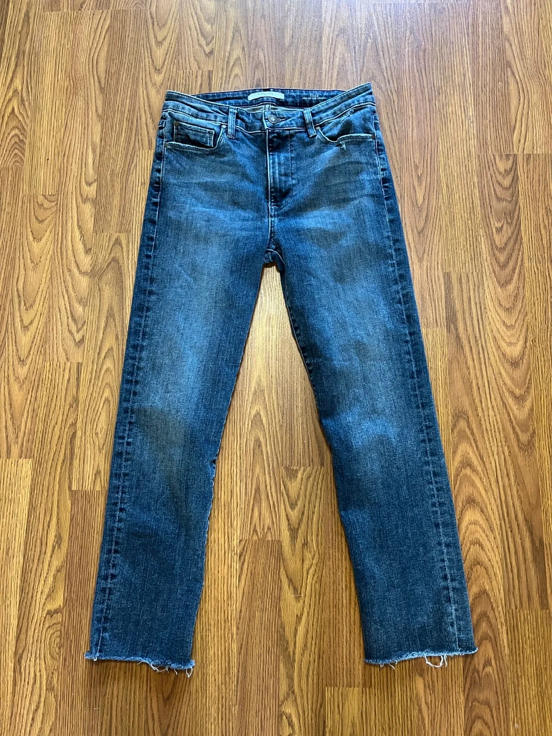 Fidelity Denim women’s 27 ankle jeans, high rise slim straight thumbnail