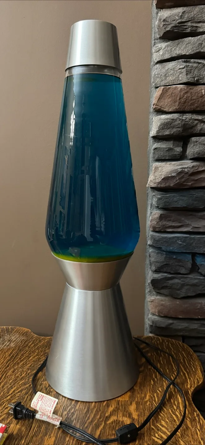 Lava Lamp, Blue, 27" Height image indicator(2)