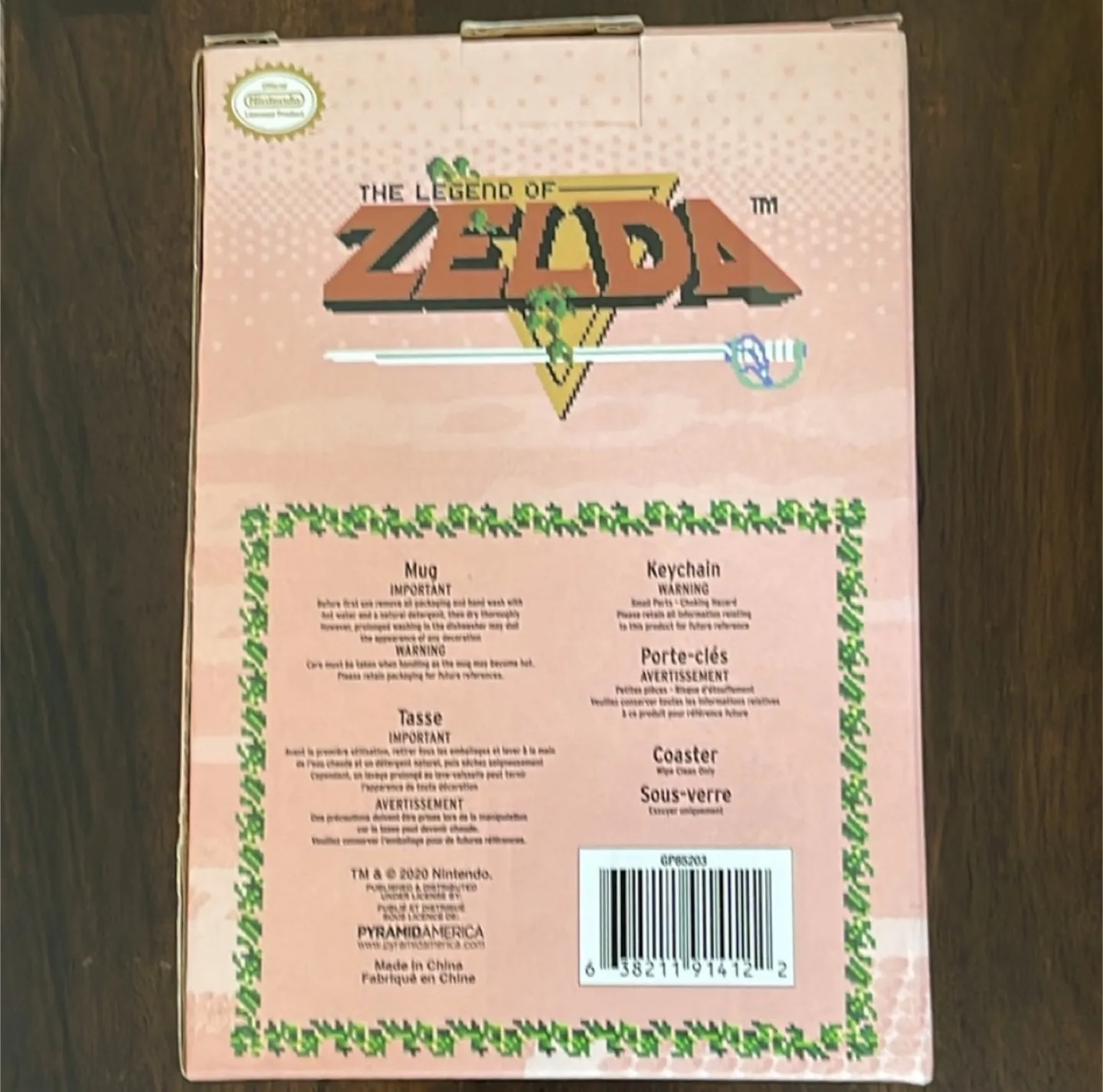 Legend of Zelda Retro Gift Set - New in Box! image indicator(9)