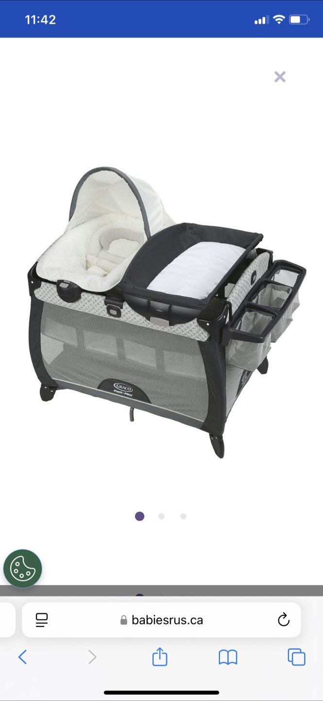 Graco pack and play playard attachments (playard not included)