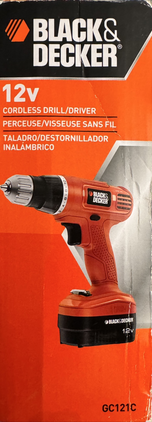 Black & Decker 12V Cordless Drill/Driver - GC121C - photo 5
