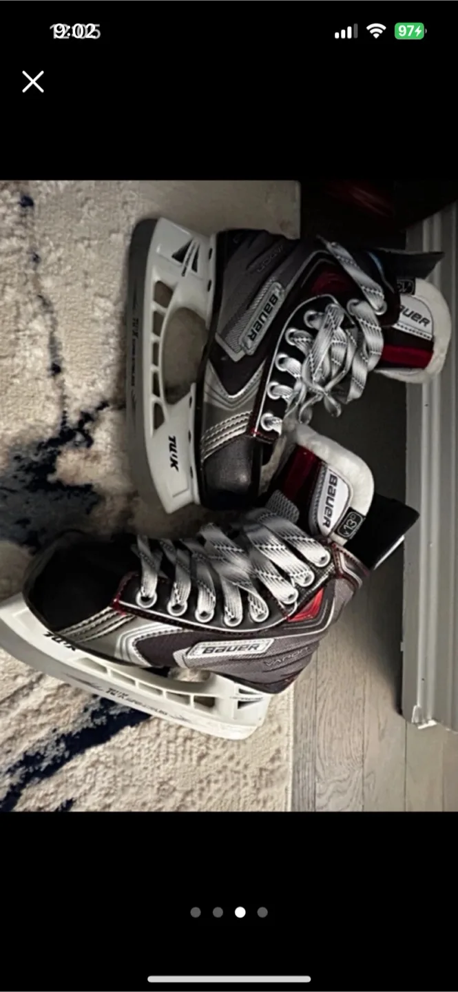 Bauer Vapor X60 Ice Skates Size 13 image indicator(3)