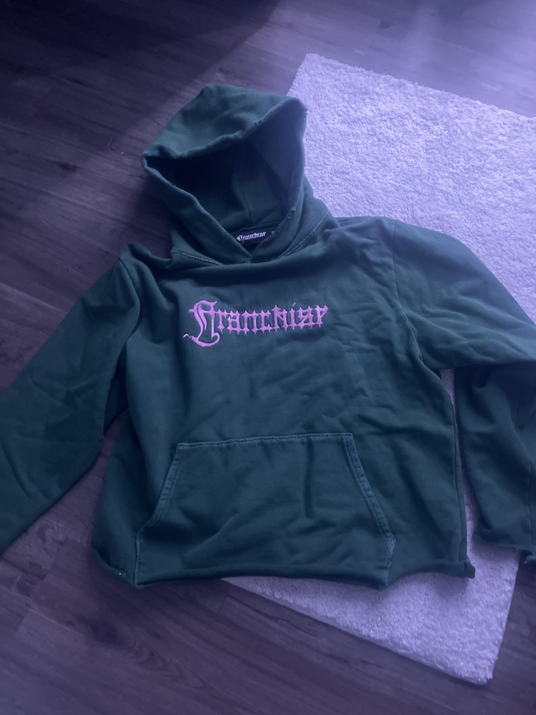 Green Distressed Streetwear Franchise Hoodie - photo 2