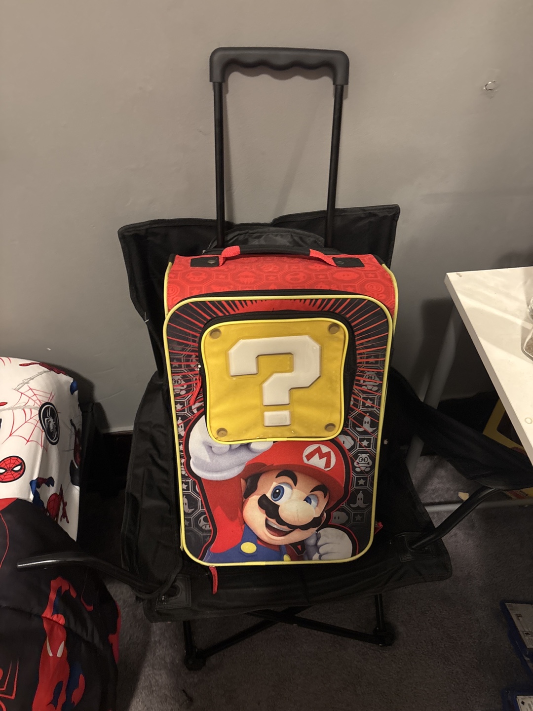 Nintendo Super Mario Rolling Luggage