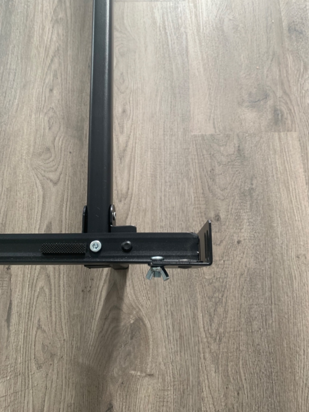Queen Size Bed Frame - Black Metal - photo 3