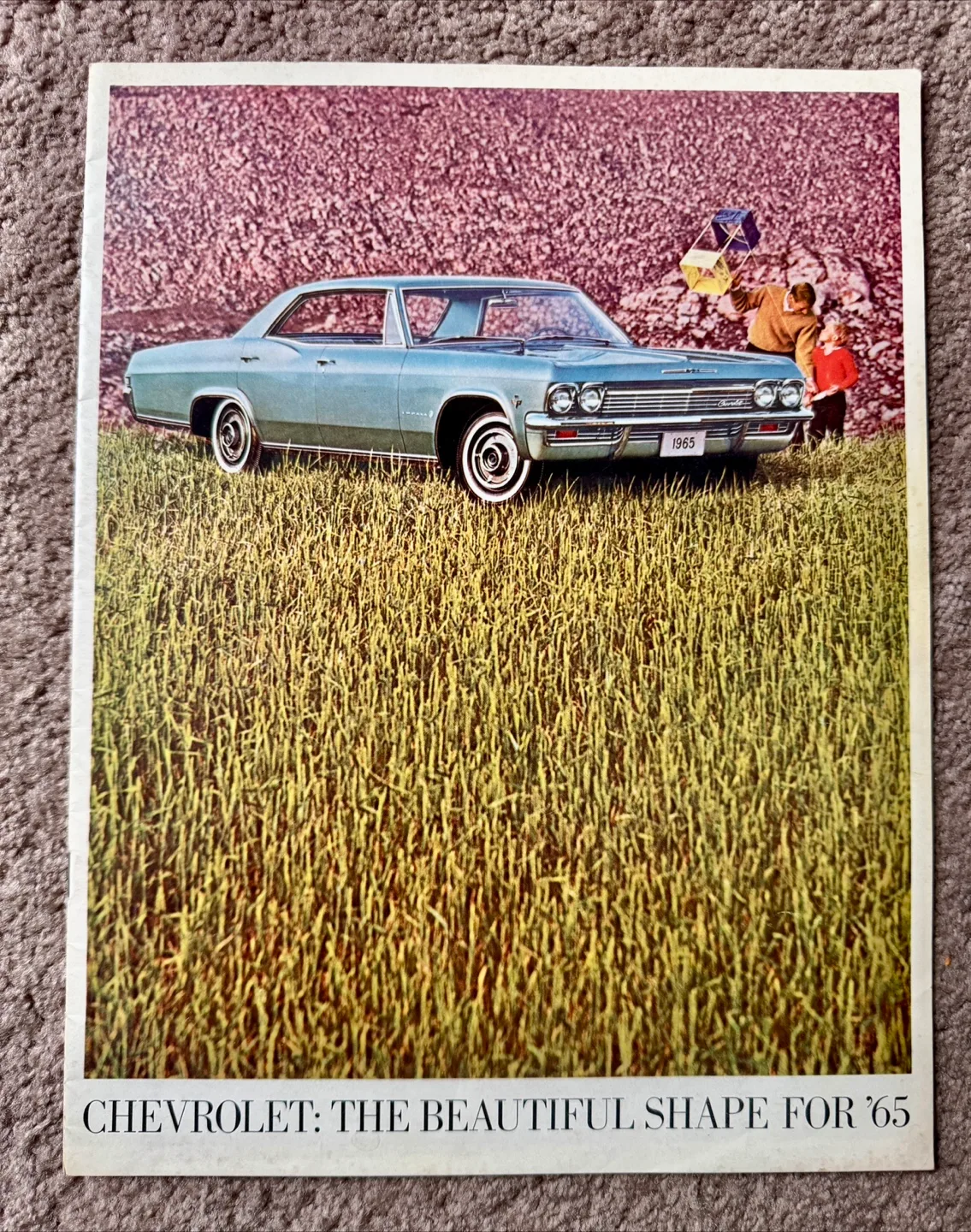 Vintage 1965 Chevrolet Impala Brochure thumbnail