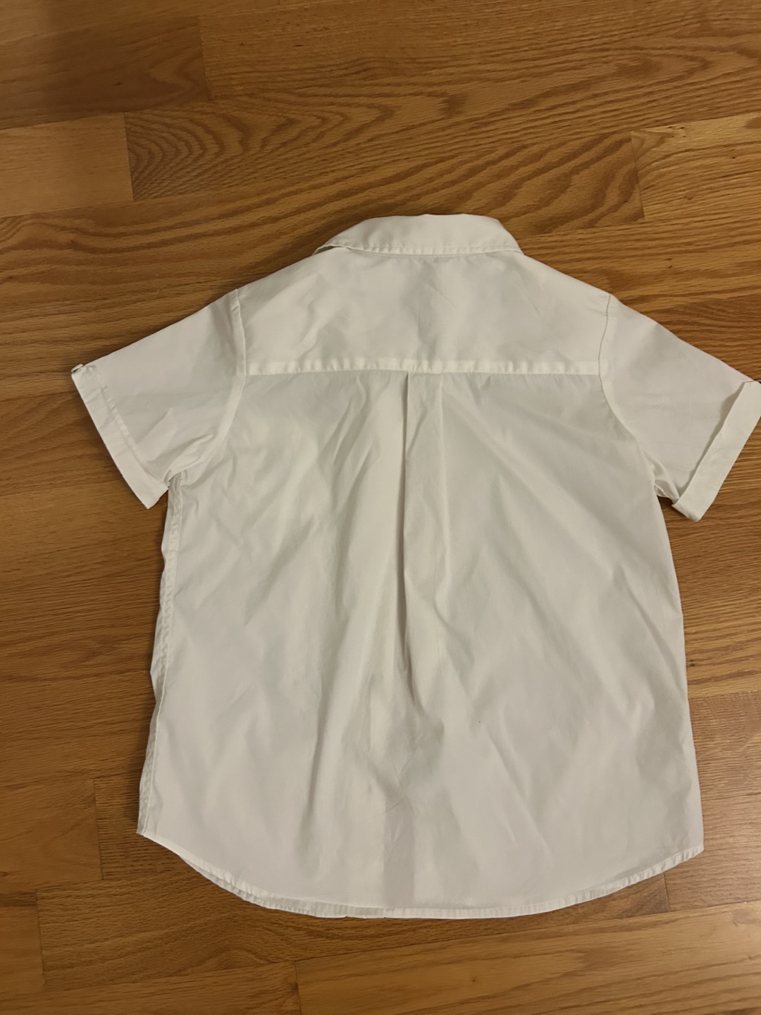 BEANPOLE Kids Short Sleeve White Dress Shirt - Size 145 - photo 4