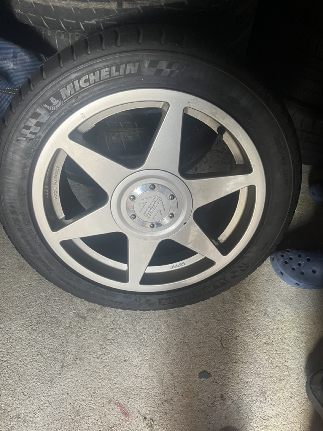New Michelin Tire w/ MOMO Rims set of 4