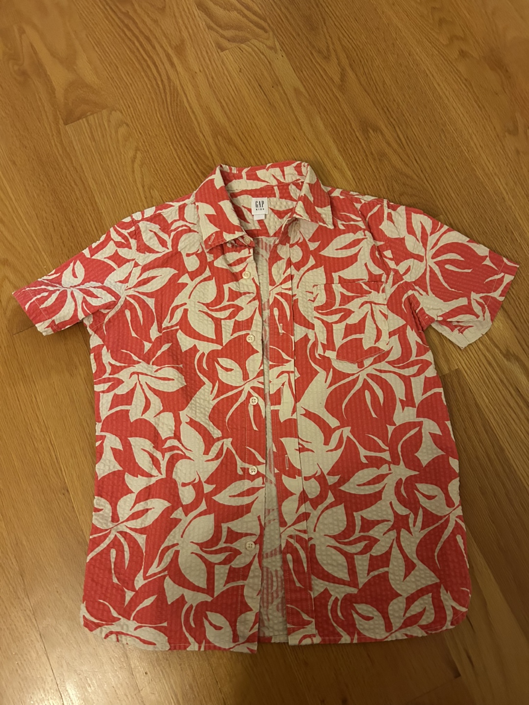 GAP Kids M(8) Floral Shirt - Great Condition!