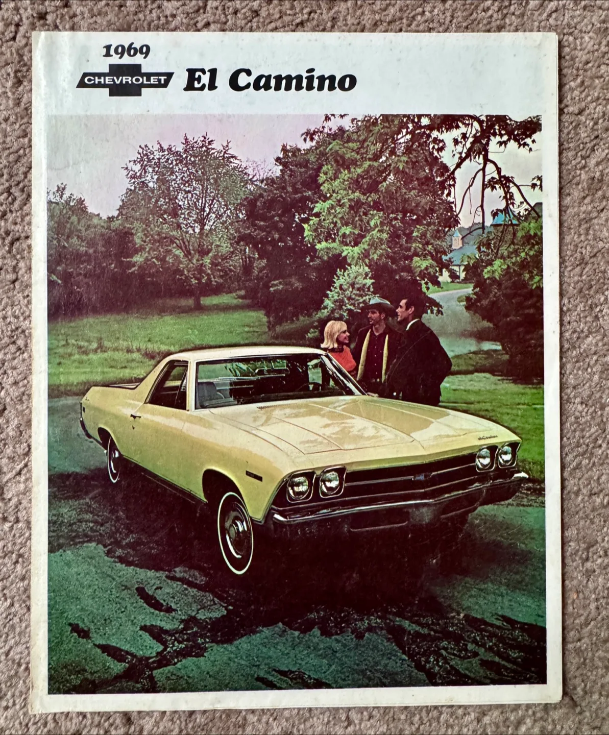 Vintage 1969 Chevrolet El Camino Brochure thumbnail
