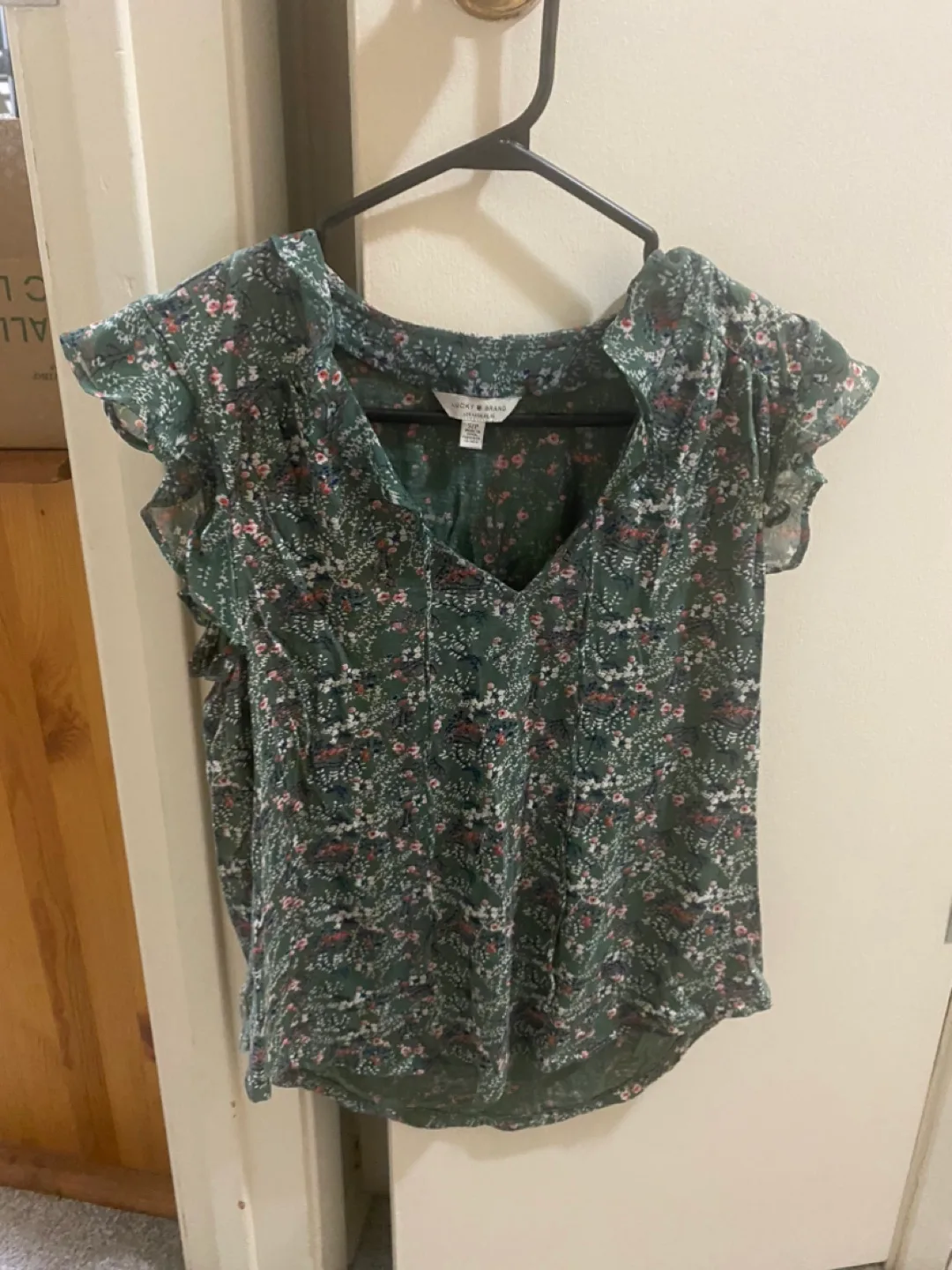 Lucky Brand Floral Print Blouse thumbnail