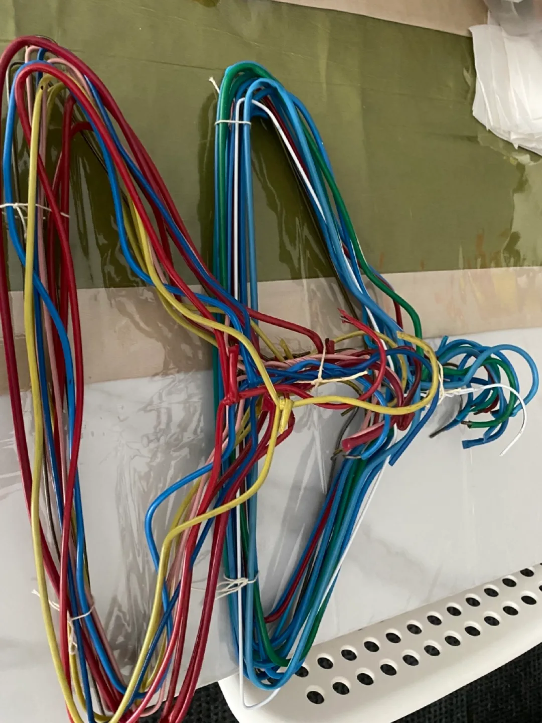 25 Clothes Hangers - Multi-Coloured thumbnail
