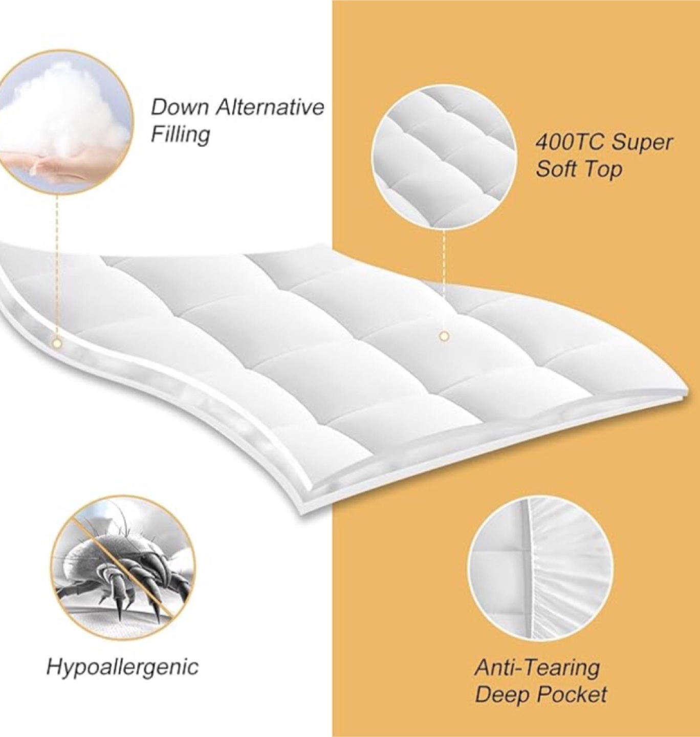 Mattress Pad Queen - photo 3