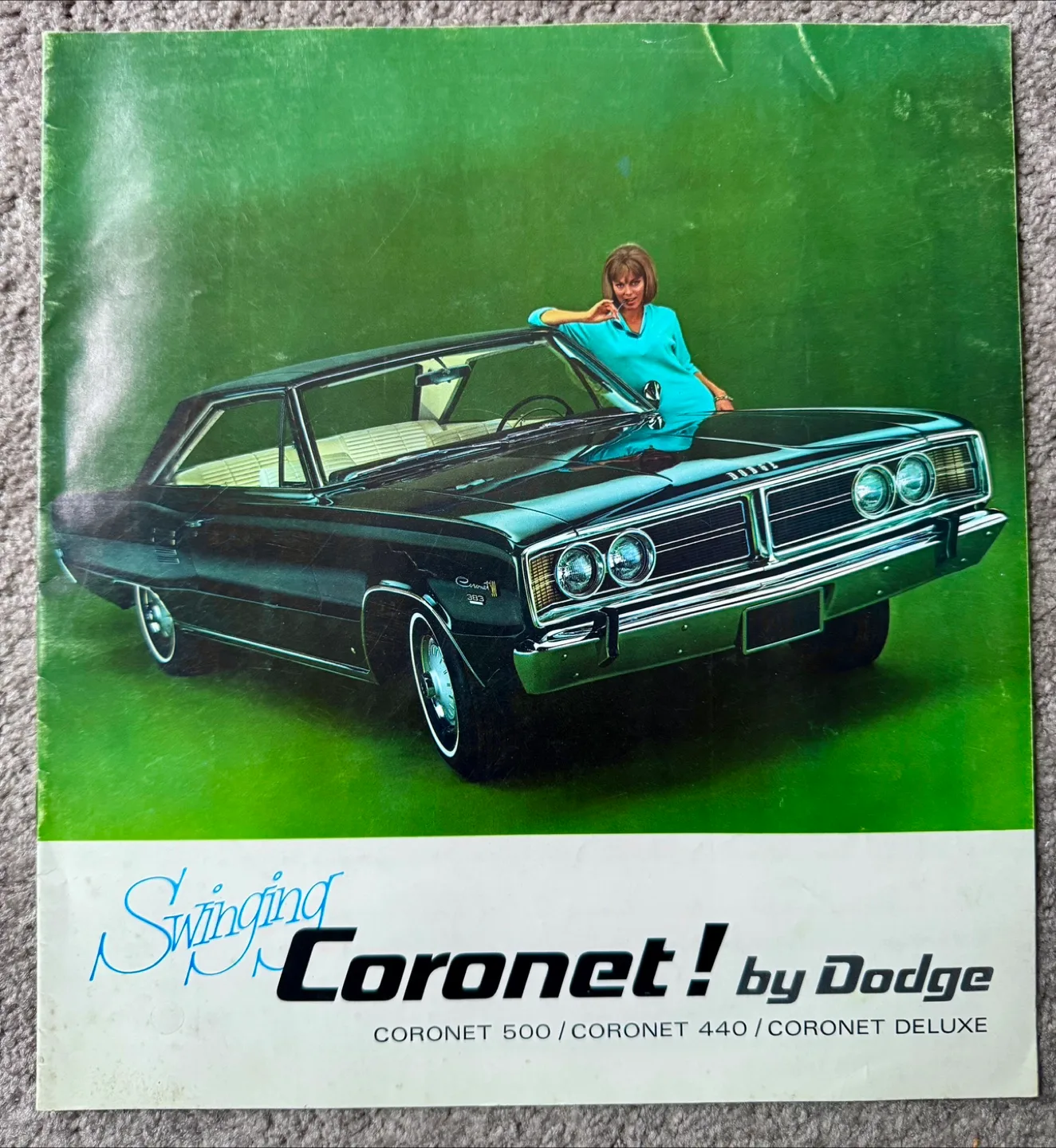 Vintage 1966 Dodge Coronet Brochure thumbnail